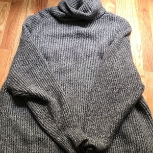 Grey oversize sweater